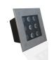 Spot LED encastre sol carré-inox 3W-9W